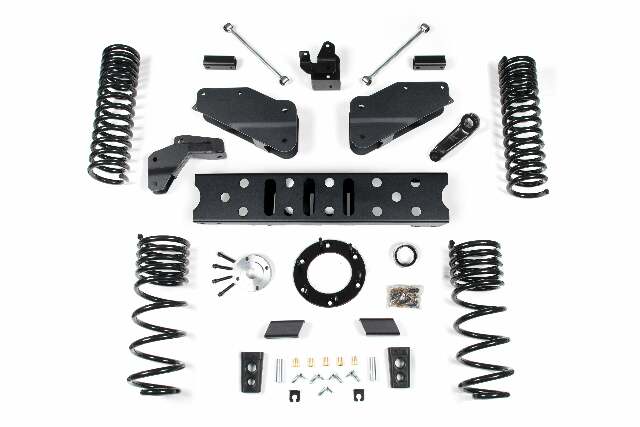 ZONE 19-22 Fits RAM 2500 6.5 Radius Arm Brkt 4.5 Rear Coils Diesel 6-Blt T-case No Shocks ZOND117