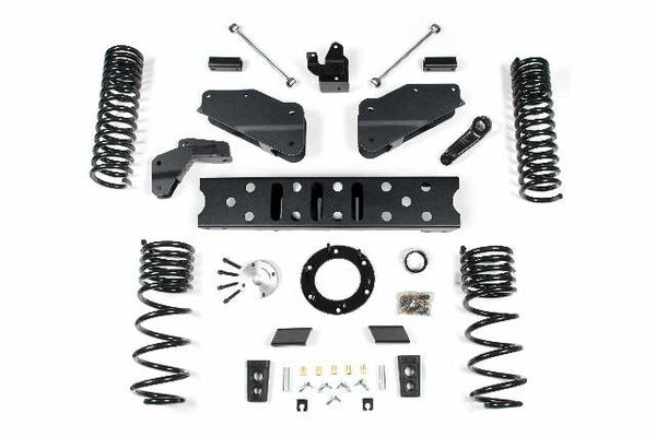 ZONE 19-22 Fits RAM 2500 6.5 Radius Arm Brkt 4.5 Rear Coils Diesel 6-Blt T-case No Shocks ZOND117