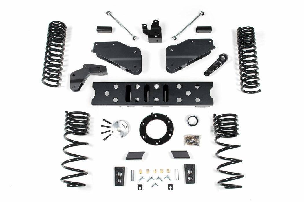 Zone Offroad 19-22 Ram 2500 6.5 Radius Arm Brkt 4.5 Rear Coils Diesel 6-Blt T-Case No Shocks ZOND117