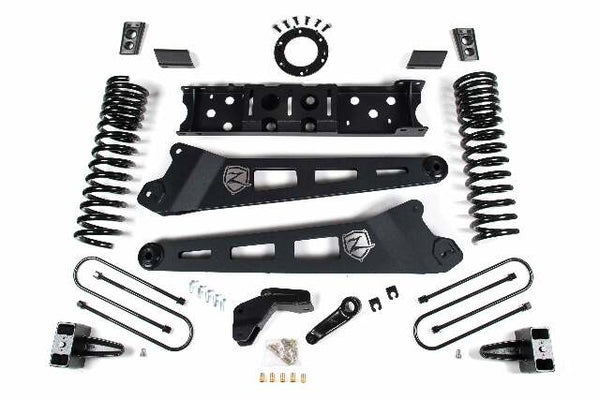 ZONE 2019-2024 Fits RAM 3500 5.5" Radius Arm 5" Rear Block W/o Overload Gas 6-Bolt T-case ZOND121