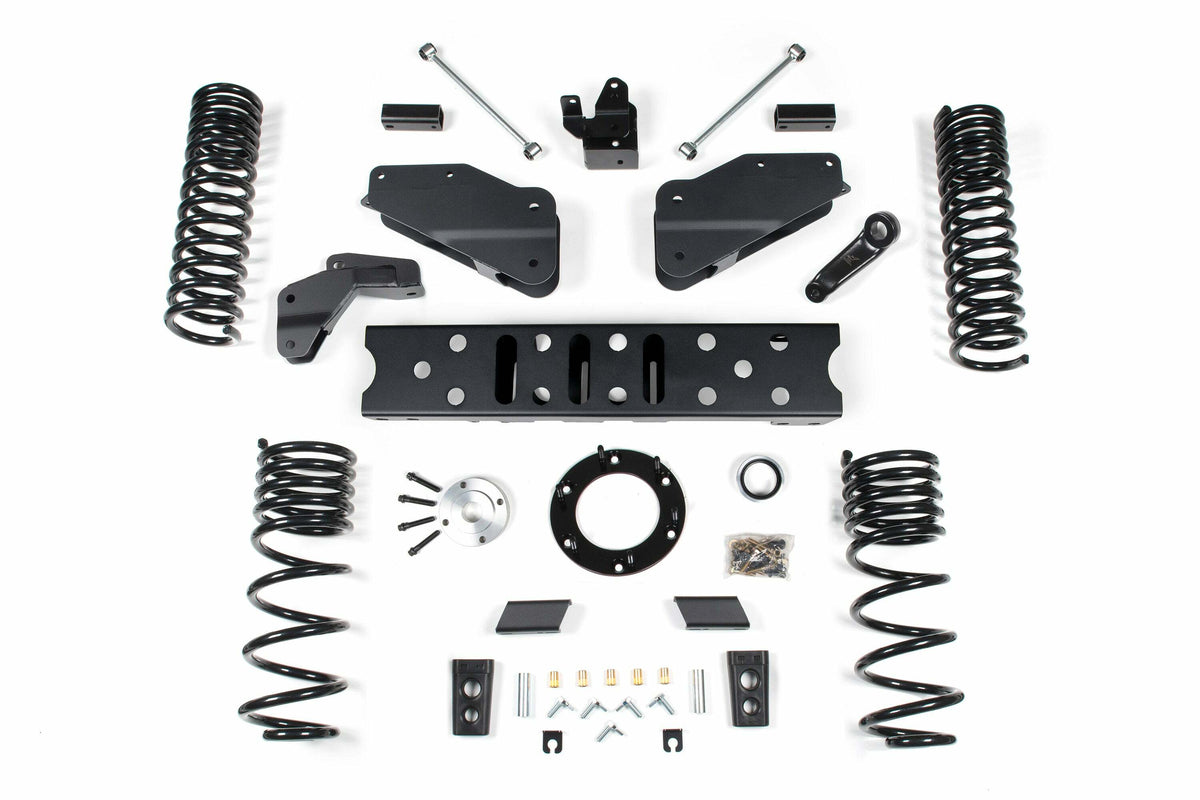 ZONE 19-21 Fits RAM 2500 Gas W/ 6-Bolt T-case 5.5in Radius Arm / 4.5in Rear Coils ZOND123