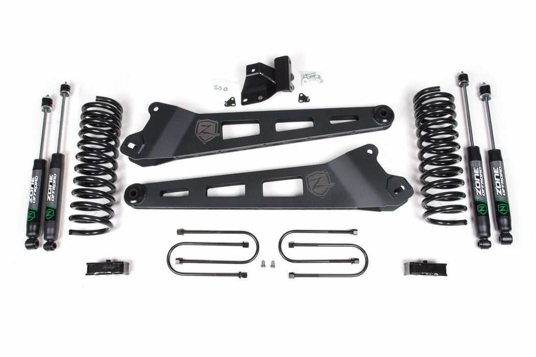 Zone Offroad 19-22 Compatible with Dodge 3500 3in Radius Arm System No Shocks ZOND143