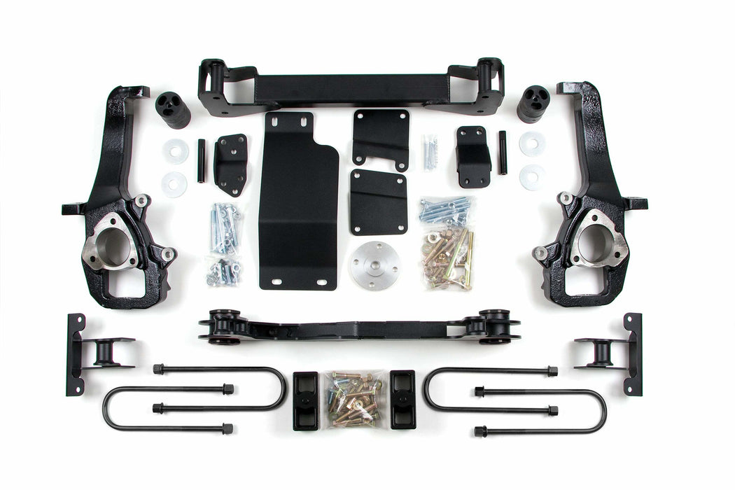 ZONE ZOND146F 2019-2023 Ram 1500 Rebel/OffRoad 4wd 4" Front 5" Rear Suspension Lift System FOX