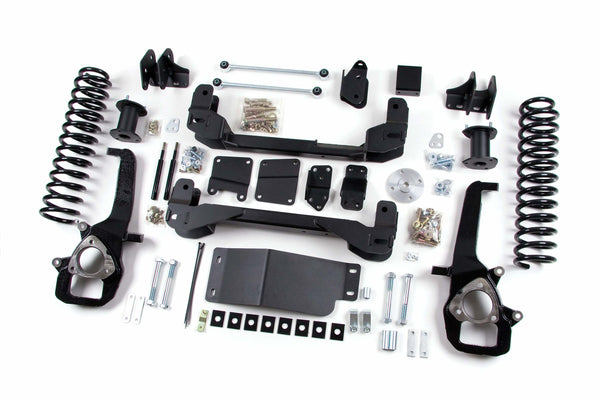 Zone 1500 6in Kit w/3in Rear, Fits 2009-2011 Dodge ZOND15