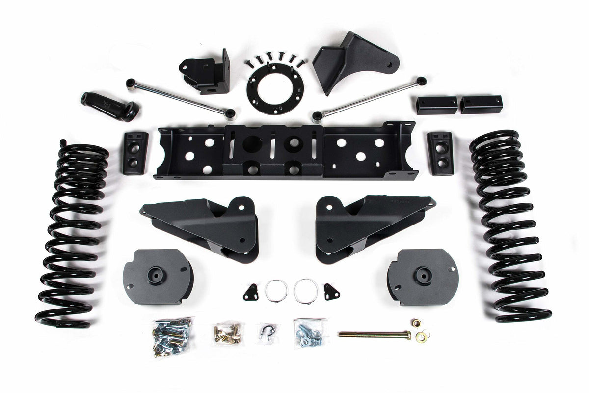 ZONE 2019-2024 Fits RAM 2500 4.5" Radius Arm Bracket Diesel 6-Bolt T-case ZOND76