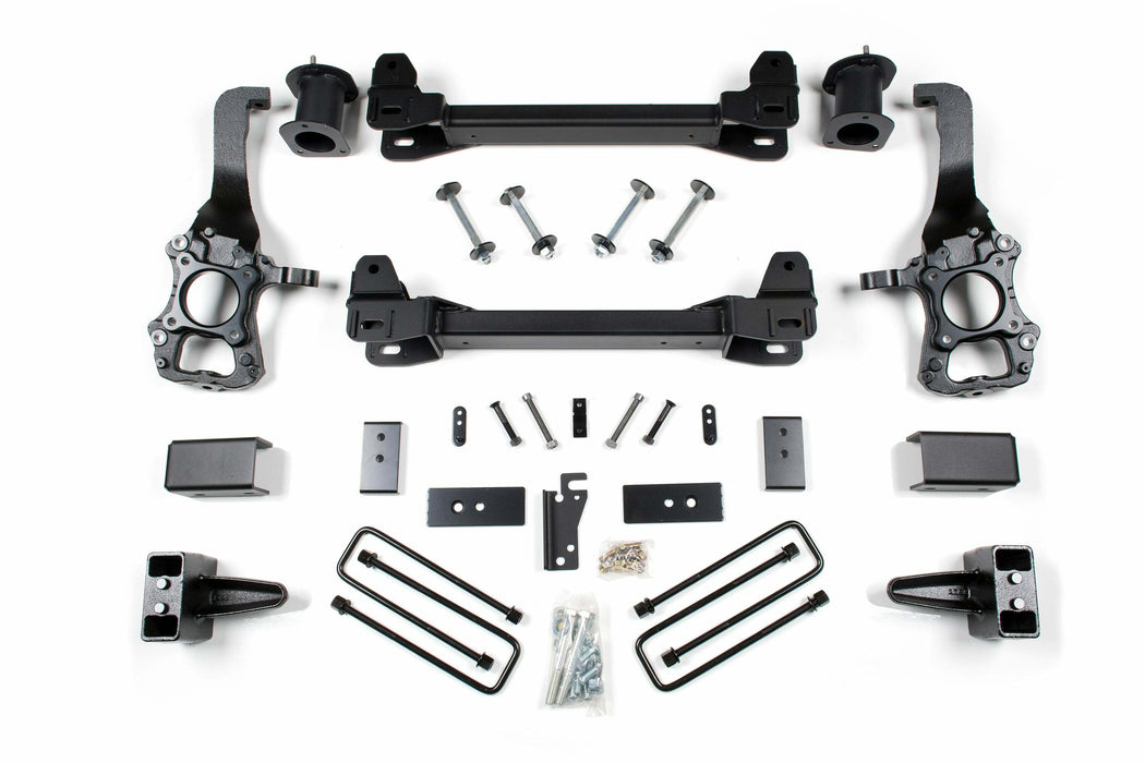 ZONE ZONF82 2014 F150 2wd 6in Suspension System 4" Rear Block