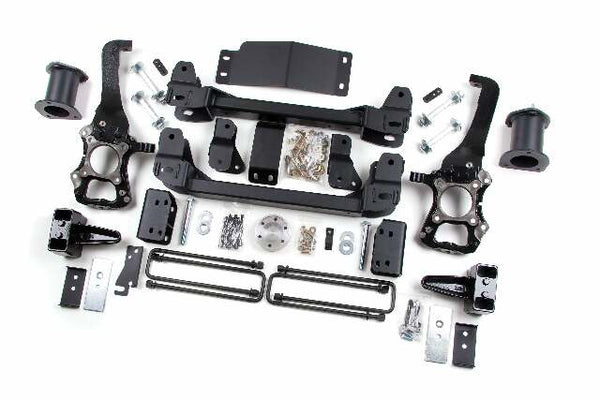ZONE 2014 Fits Ford F150 6in Suspension System 4" Rear Block ZONF81