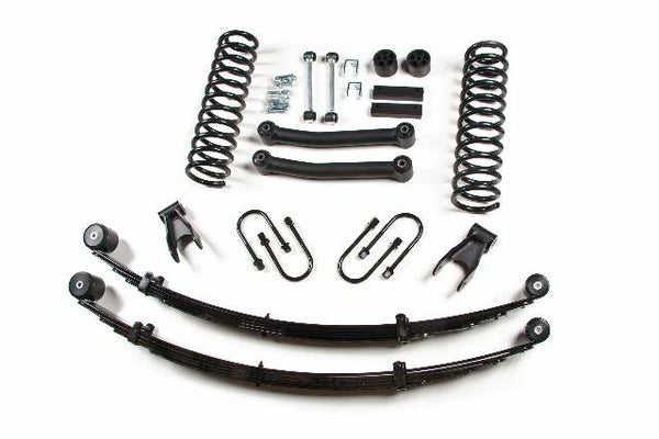 Zone 4.5in Lift Kit W/rear Springs-chrysler 8.25, Fits 1984-2001 Jeep Cherokee XJ ZONJ23