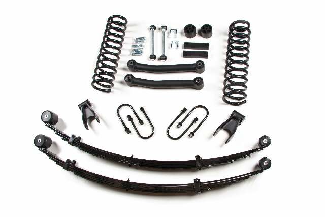 ZONE 4.5in Lift Kit W/rear Springs-chrysler 8.25, Fits 1984-2001 Fits Jeep Cherokee XJ ZONJ23