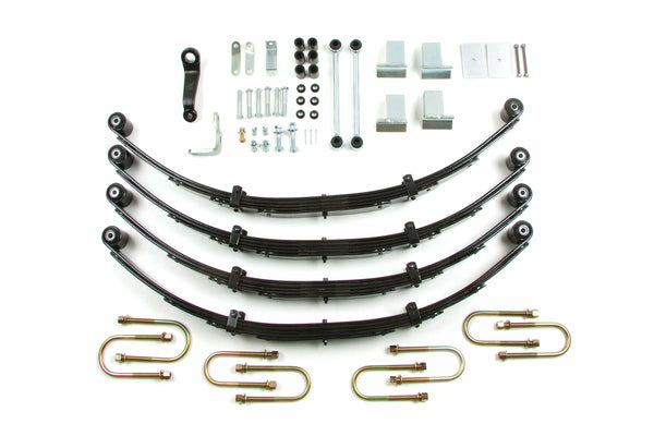 Zone Lift W/power Steering, Fits 1987-1995 Jeep YJ 4in ZONJ28