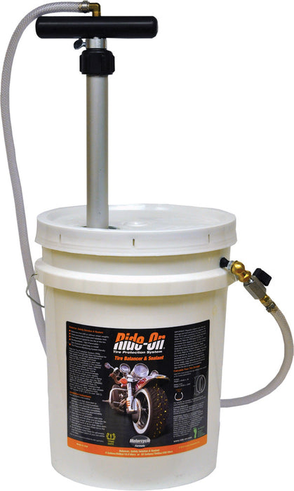 Ride-On Tps Tire Balancer And Sealant 5Gal Pail Pump HP-100