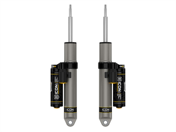 Icon 2014-Up Ram 2500 2-3" Lift Standard Rear Coils 2.5 Vs Piggyback Cdev Shock Absorber Pair 217707EP