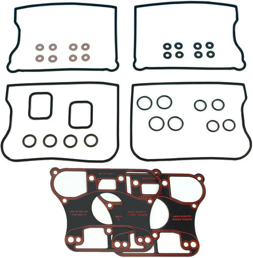 James Gaskets Gasket Rocker Cover W/Paper Rkr Base Kit 17038-90