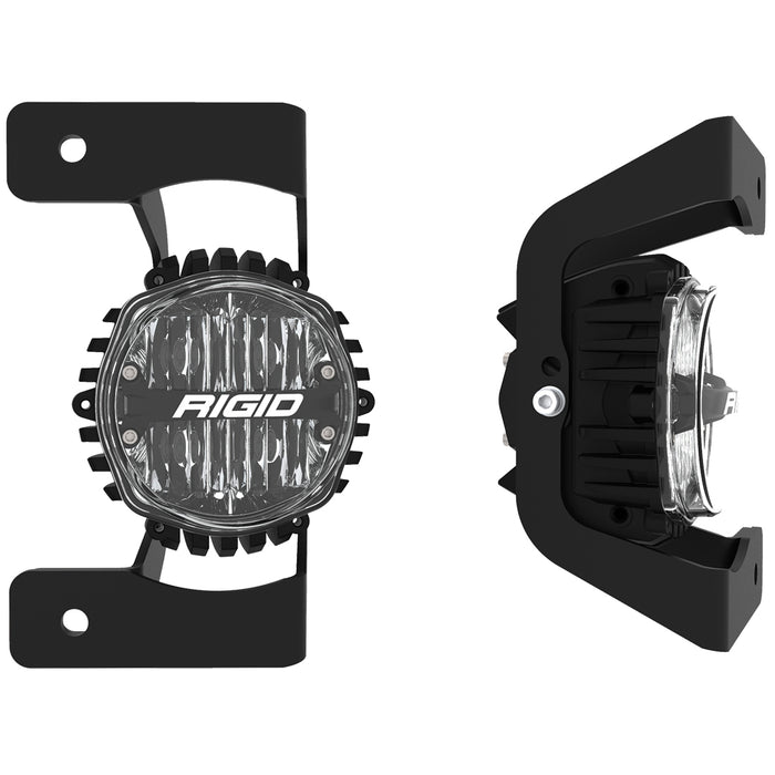 Rigid Industries 37111 360-Series Fog Light Fits 18-21 Gladiator Wrangler (JL) Fits select: 2021 compatible with Jeep WRANGLER UNLIMITED, 2021 compatible with Jeep GLADIATOR