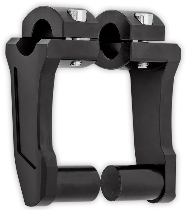 Rox Pivoting Handlebar Riser Black 4" Rise 4R-P4RX-01