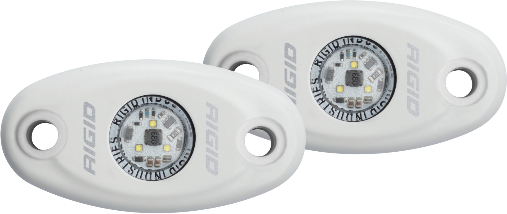 Rigid Industries A-Series Light White Low Strength Cool White Set of 2