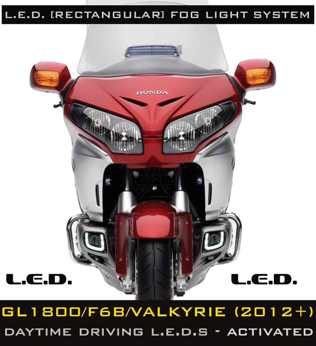 Pathfinder Gl1800 Rectangular Fog Light From Socalmotogear GL18RFL