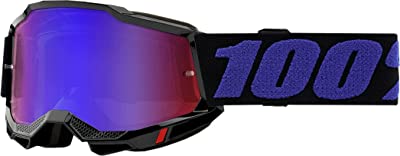 100% Accuri 2 Junior Goggle Moore Mirror Red/Blue Lens 50025-00005