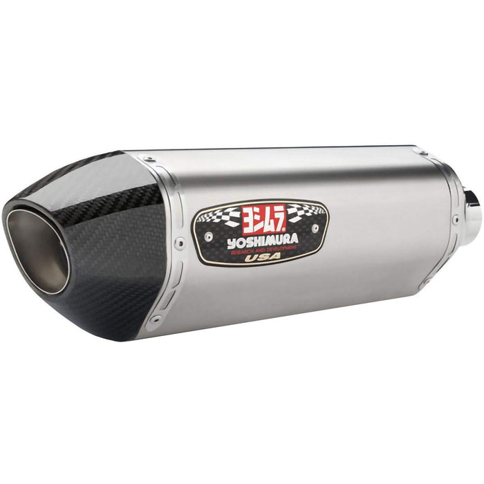 Yoshimura R-77 Full System Exhaust (Race/Stainless Steel With Carbon Fiber End Cap) For 16-18 Bmw G310R 15350AJ521