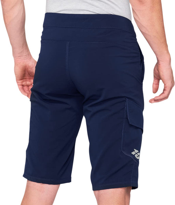 100% Ridecamp Shorts Nvy 36 40029-00025