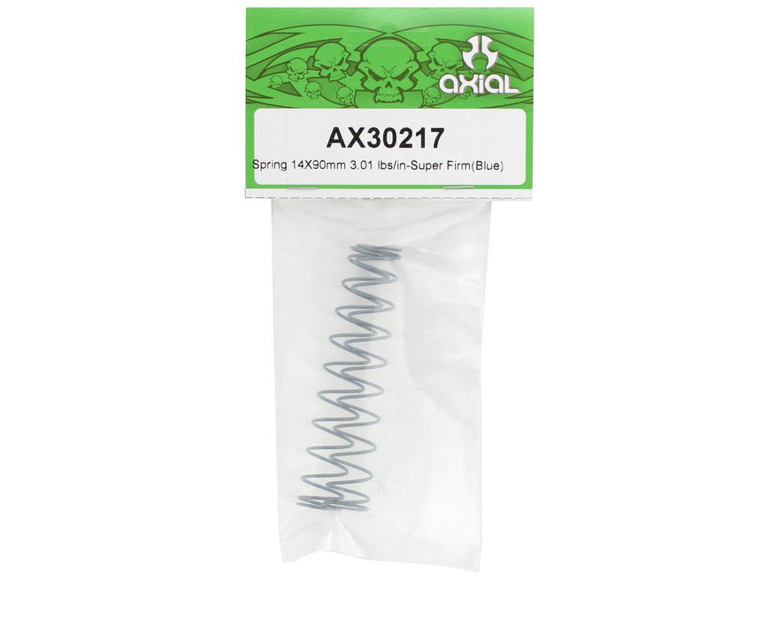 Axial AX30217 Spring 14x90mm3.01lbs/in Super Firm Bl 2 AXIC0217 Electric Car/Truck Option Parts