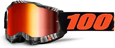 100% Accuri 2 Goggle Geospace Mirror Red Lens 50221-251-01