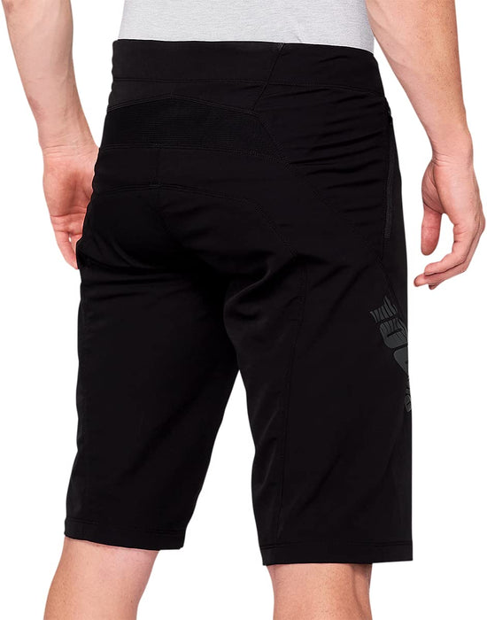 100% Airmatic Shorts Blk 28 40021-00000