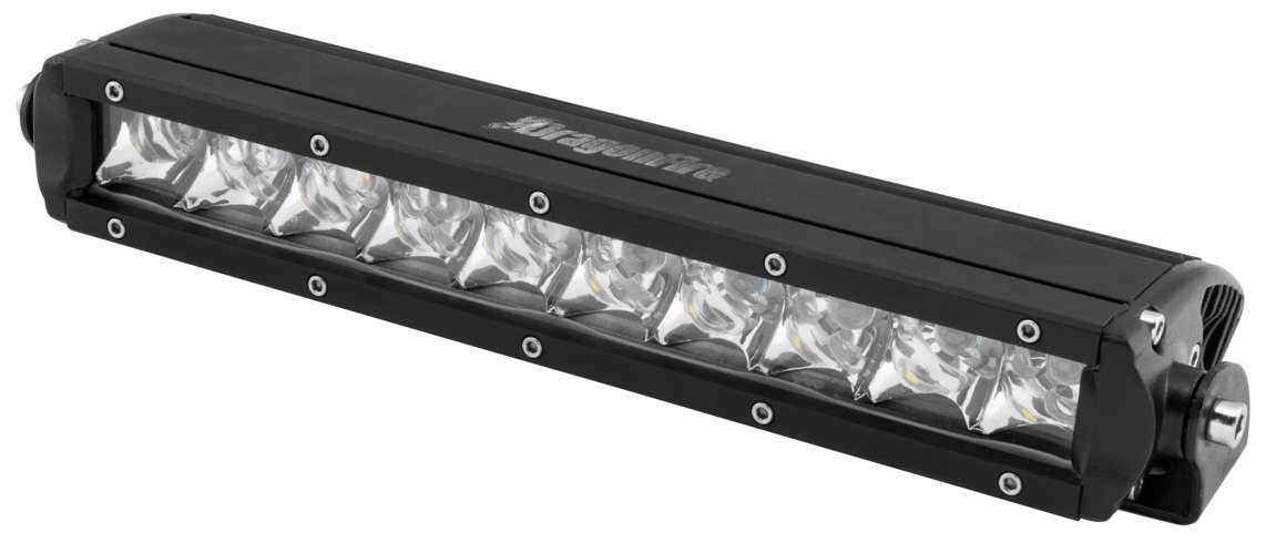 Dragonfire Racing® 11" Single Row Light Bar Black 11-0028