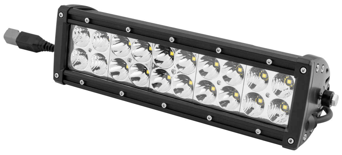 Dragonfire Racing® 12" Dual Row Light Bar Black 11-0029
