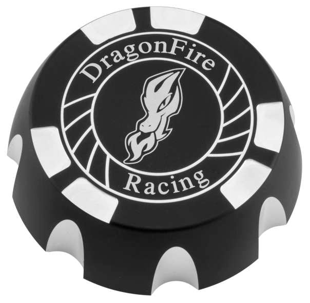 Dragonfire Racing® Ftvgc010 Pol Gas Cap-Dfr Fuel Tnk Blk Black FTVGC010