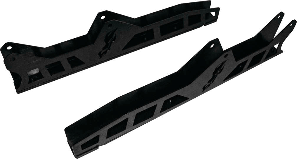 Dragonfire Racing® Trailing Arm Guards, Blk Black 16-1805