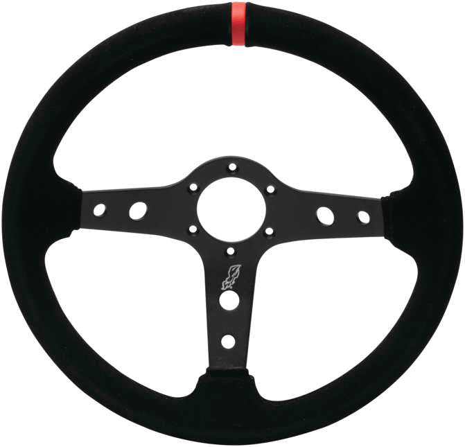 Dragonfire Racing® Iron Series Shallow St Wheel Black 04-0202