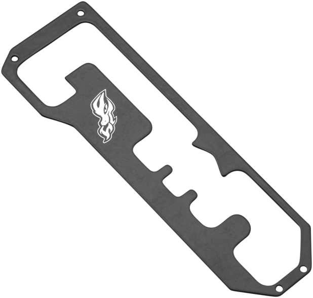 Dragonfire Racing® Shifter Plate Honda Talon Blk Black 1827035