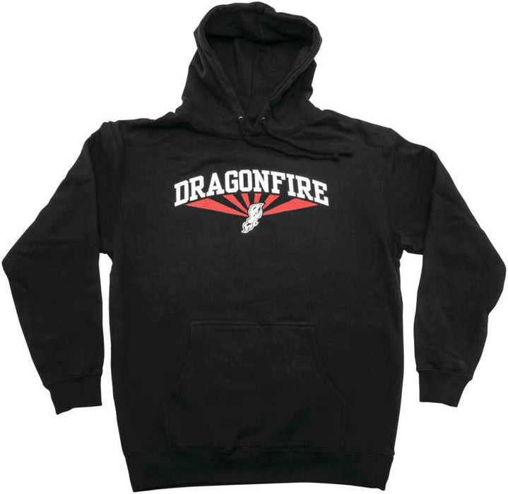 DragonFire Racing Dfr Az Hoodie Blk/Rd Xl 523126