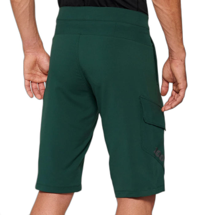 100% Ridecamp Shorts Fst Grn 32 40029-00016