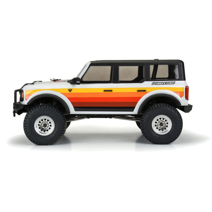 Pro-Line Racing 1/10 2021 Ford Bronco Clr Body Set 12.3 Crawlers PRO357000 Car/Truck Bodies wings & Decals