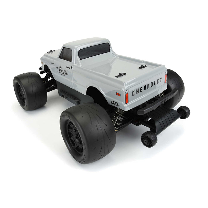 Pro-Line Racing 1972 Chevy C-10 Tough-Color Stone Gray Body PRO325114 Car/Truck Bodies wings & Decals