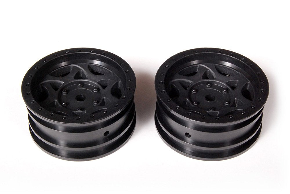 Axial 1/10 Walker Evans Street 1.9 Wheels 12mm Hex Black 2 AXIC8138