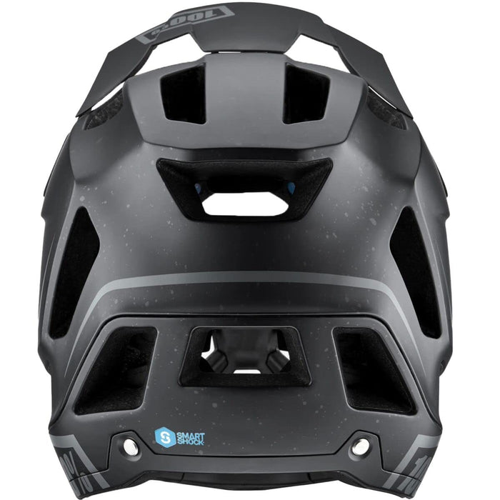 100% Trajecta Helmet W Fidlock Black Md 80021-001-11