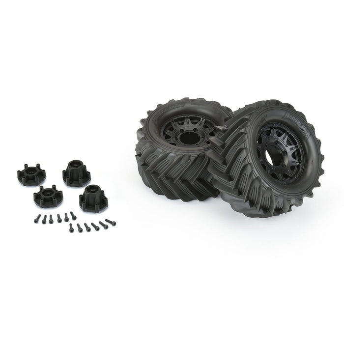 Pro-Line Racing 1/10 Demolisher F/R 2.8 MT MTD 12mm Blk Raid 2 PRO1019610