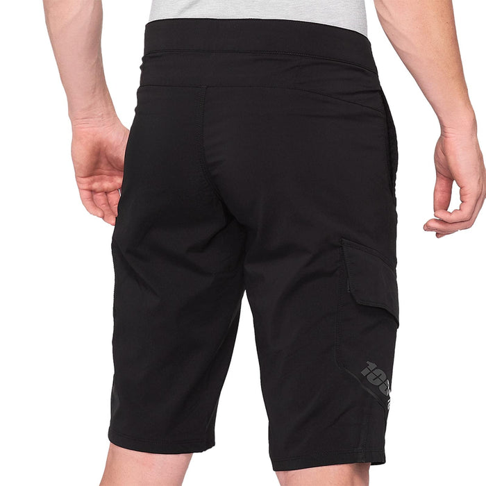 100% Ridecamp Shorts Blk 34 42401-001-34