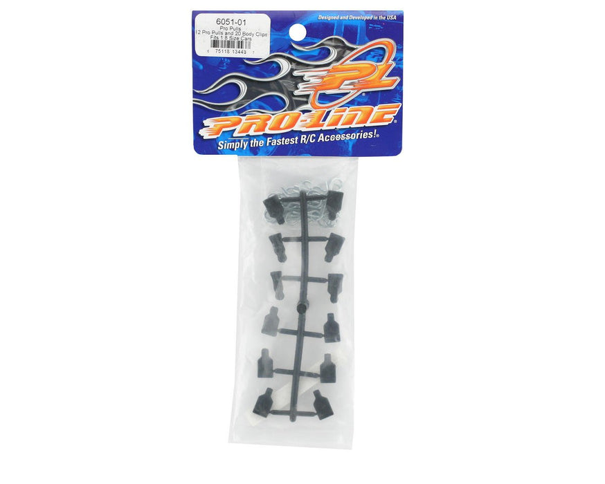 Pro-Line Racing 1/8 Pro Pulls 12 Pro Pulls and Body Clips PRO605101 Electric Car/Truck Option Parts