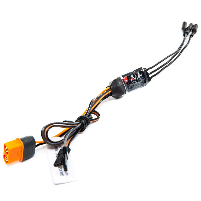 Spektrum SMART Avian 15 Amp Brushless Smart ESC 2S-4S SPMXAE1015 Speed Controls Aircraft