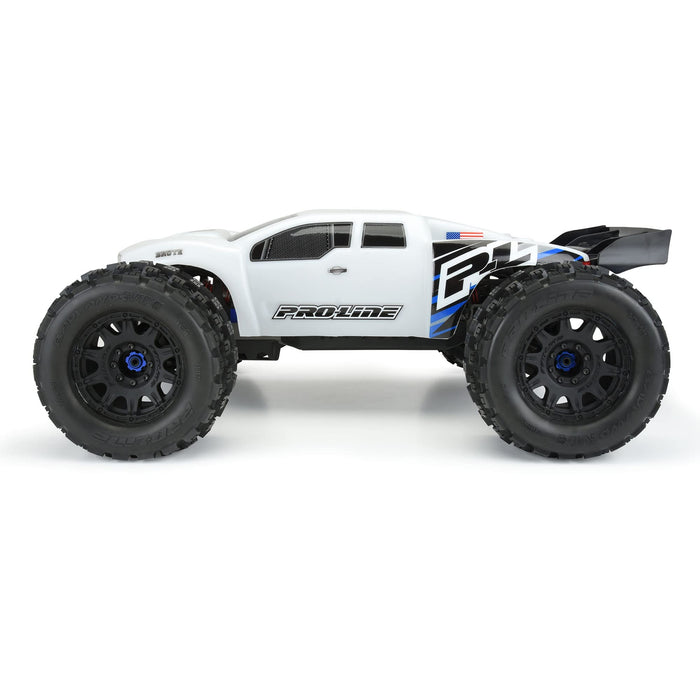 Pro-Line 353015 Pre-Cut Brute Bash Armor White Body E-REVO 2.0