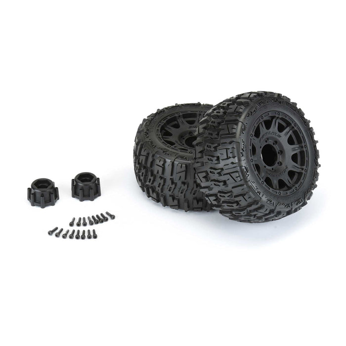 Pro-Line Racing Trencher LP 3.8 MTD Raid 8x32 Wheels 17mm F/R PRO1017510