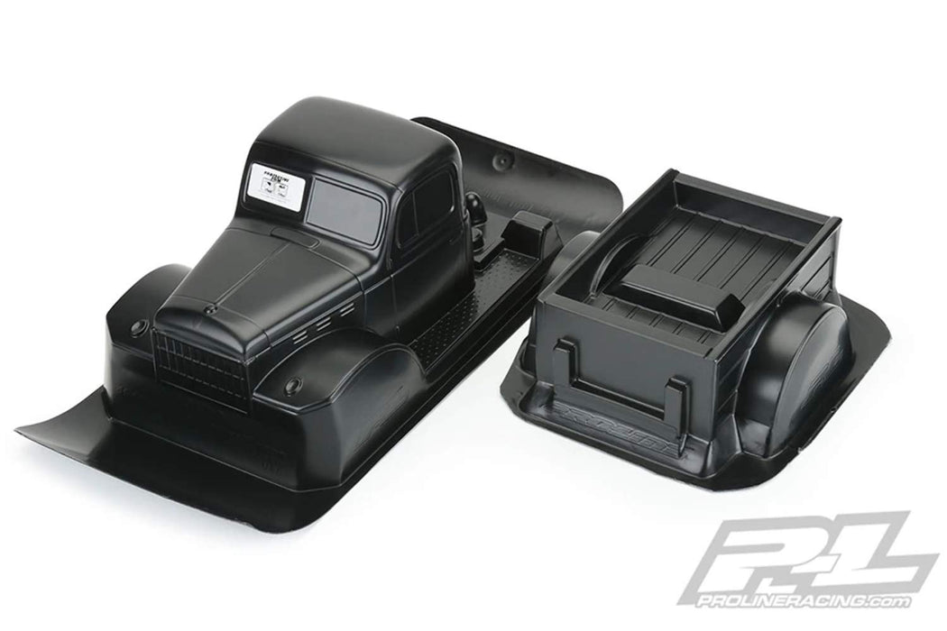 Pro-Line Racing 1946 Compatible with Dodge Power Wagon Black 12.3 WB Crawlers PRO349918 Car/Truck Bodies wings & Decals