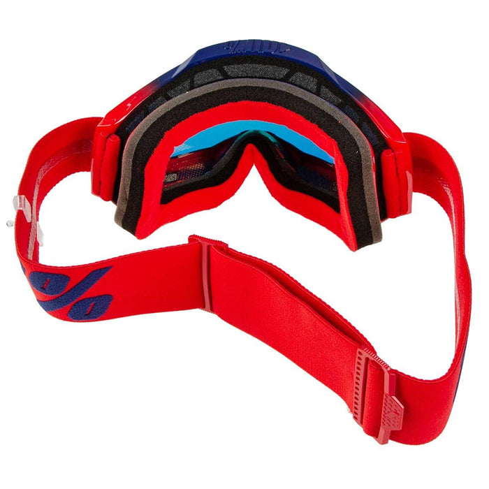 100% Accuri 2 Motocross & Mountain Biking Adult Goggles (Kearny Mirror Red Lens) 50221-251-15