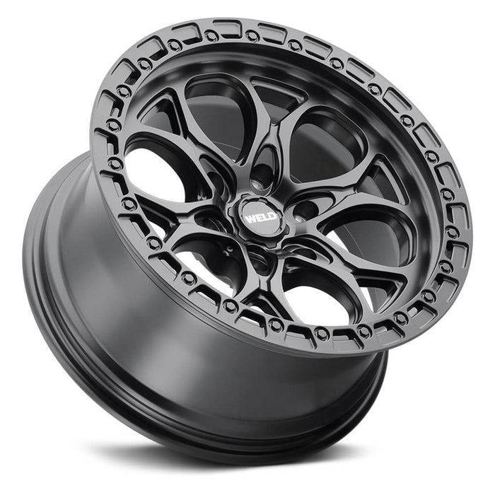 18x9 WELD Off-Road W108 Ledge Six Satin Black Wheel 6x5.5 (0mm)