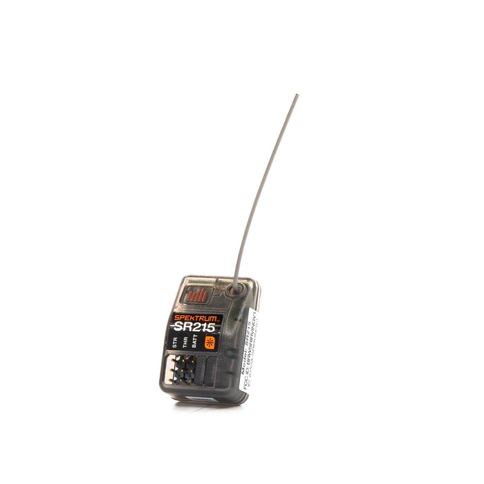 Spektrum Sr215 2-Channel 2.4Ghz Dsmr Rc Sport Receiver: Surface, Black SPMSR215