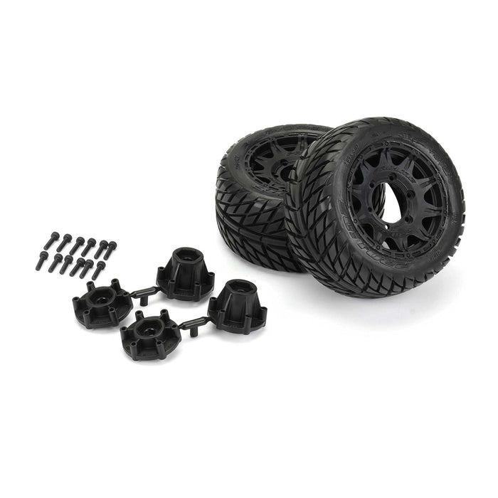 Pro-Line Racing Street Fighter LP 2.8 MTD Raid Black 6x30 F/R PRO1016110